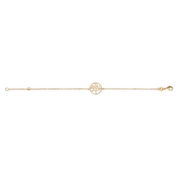 Gold Plated Tree of Life Bracelet
