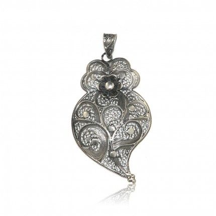 Pendentif Coeur de Viana Argent 925/1000