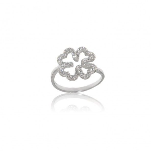 Clover Sterling Silver 925/1000 Ring