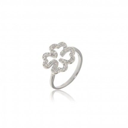 Clover Sterling Silver 925/1000 Ring