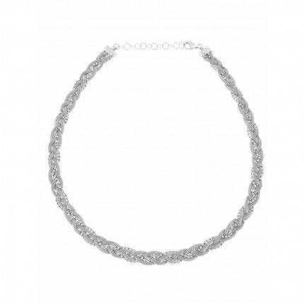 Collier Tress Argent 925/1000