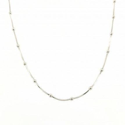 Necklace with balls Silver 925/1000