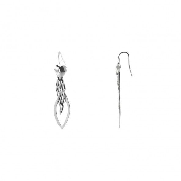 Boucles d'oreilles Pendantes Argent 925/1000