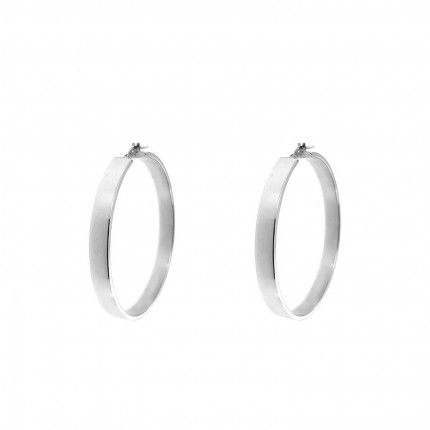 925/1000 Silver Hoops