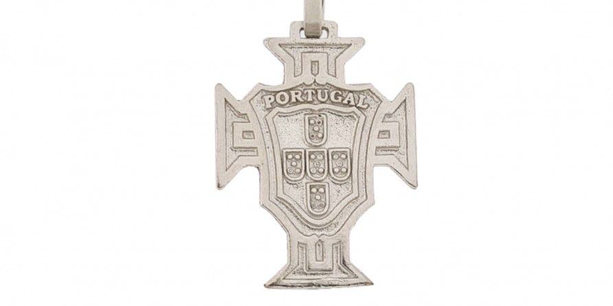 925/1000 Silver Pendent Cross of Portugal 22mm.