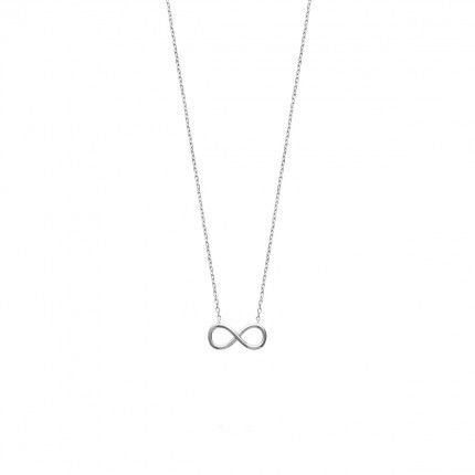 925/1000 Silver Infiniti Necklace 45cm.