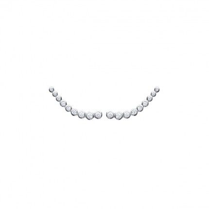 Boucle D'oreille Contour D'oreille Argent 925/1000 21mm.