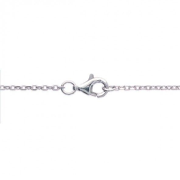 Bracelet Cercle avec 1 Pierres  Argent 925/1000 18cm.