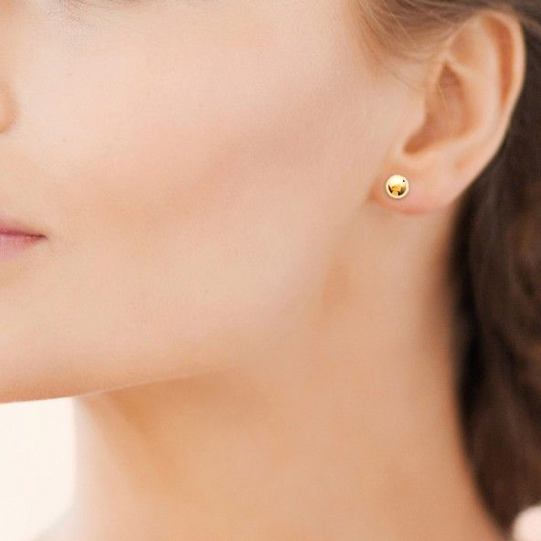 Scoop Earrings Gold Plated