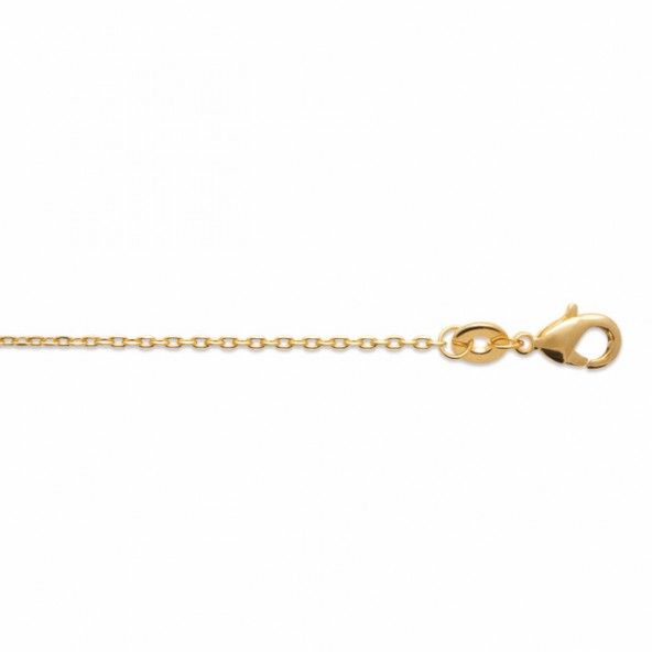 Gold-plated Bracelet with Cat 15cm